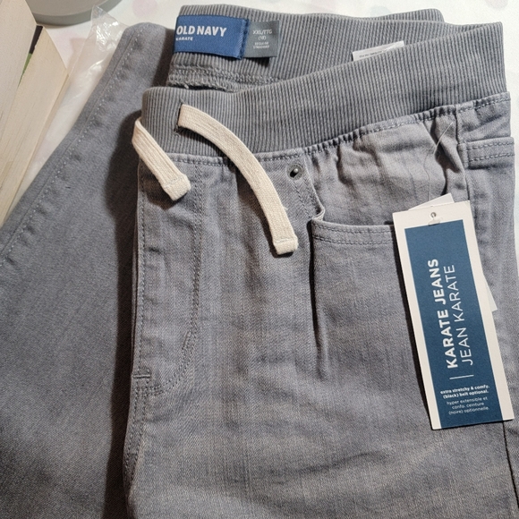 π Nwt Old Navy Boys KARATE JEANS - Picture 7 of 7